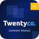 Twentyco - Company Profile Google Slides template - GraphicRiver Item for Sale